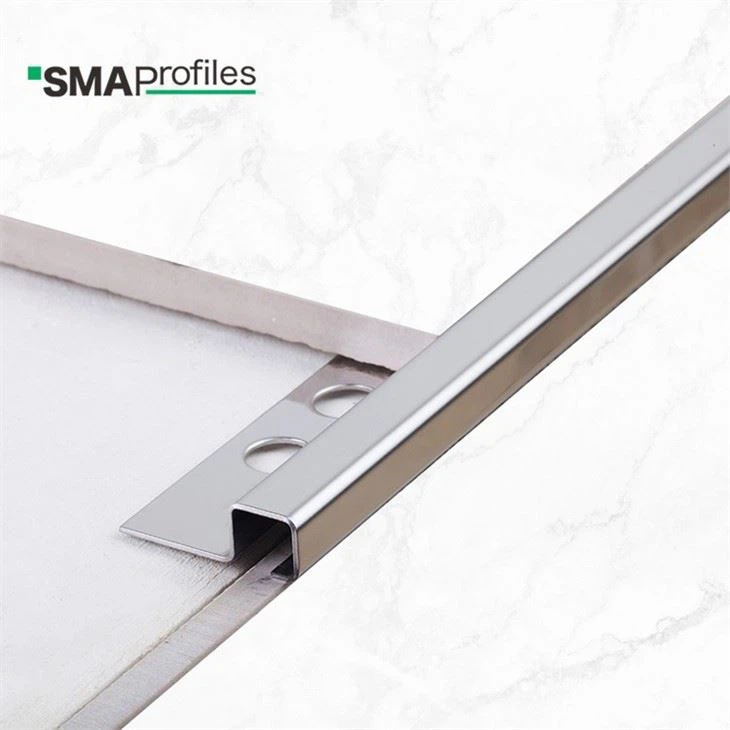 mirror stainless corner edge profile